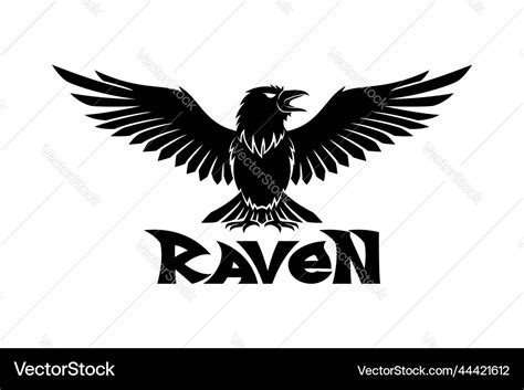 Raven bird icon Royalty Free Vector Image - VectorStock