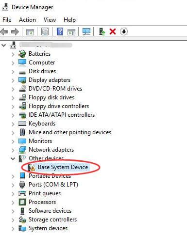 Fix the Base System Device Driver Issue in Device Manager on Windows 10 | Driver Talent