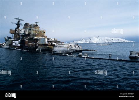 wreck of Russian battle cruiser Murmansk, Söröya northern Norway Stock Photo - Alamy