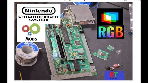 How To RGB mod a NES Front Loader Nintendo | Nintendo, Mod, Nes