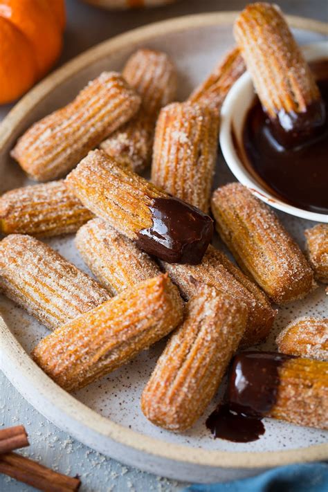 Baked Pumpkin Churros - Cooking Classy