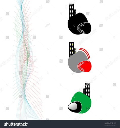 Set Design Elements Icons Stock Vector (Royalty Free) 32721661