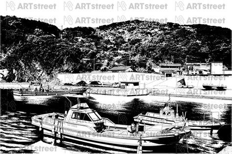 Fishing Port | Digital Illustration Materials | ART street by MediBang