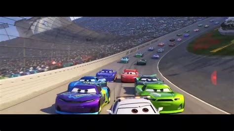 Lightning McQueen crash scene - YouTube