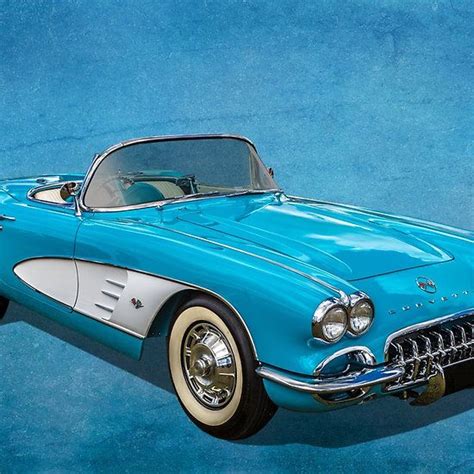 ‘First Gen Corvette’ by Hawley Designs | Vette, Corvette, Chevrolet ...