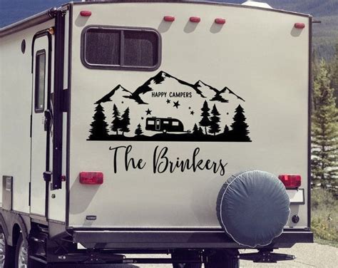 RV camper decals - JadeDecals