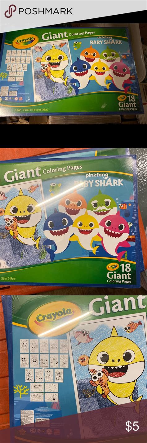 25+ Crayola Giant Coloring Pages Baby Shark | Free Wallpaper