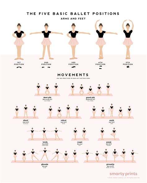 Help your ballerina improve her understanding of the five basic ballet positions as well as some ...