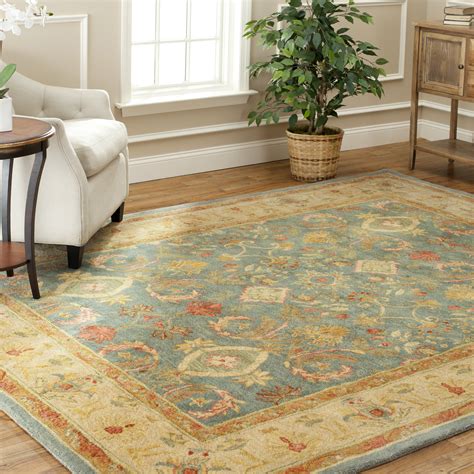 Safavieh Anatolia Light Blue & Ivory Area Rug & Reviews | Wayfair