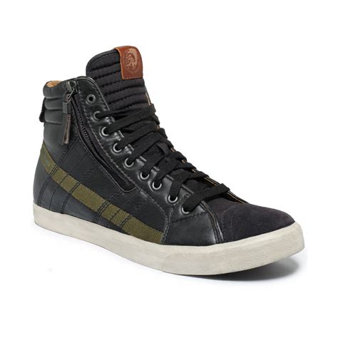 Lyst - DIESEL Dvellows D-string Sneakers in Blue for Men