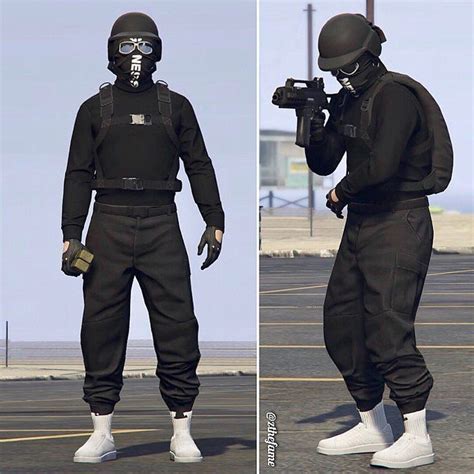 black joggers outfit gta - Katlyn Hamrick