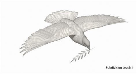 Dove Flying Animation 3D - TurboSquid 1349751