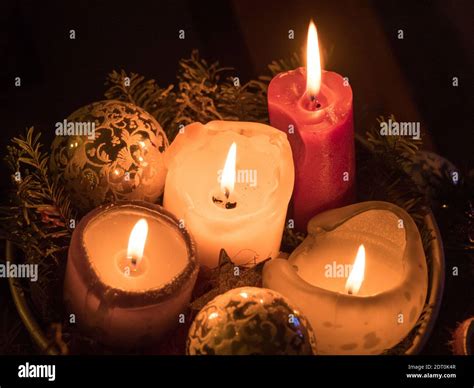 christmas decorations in germany Stock Photo - Alamy