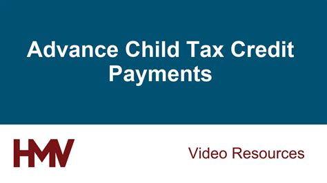 Advance Child Tax Credit Payments - Heard, McElroy & Vestal