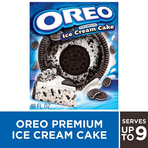 Oreo Premium Ice Cream Cake Made with Oreo Cookies and Vanilla Ice ...