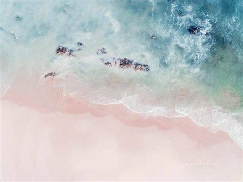 Ocean aerial photography:Ocean Pink Blush | Ingrid Beddoes Photography ...