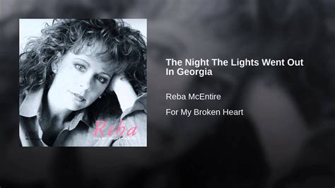 The Night The Lights Went Out In Georgia - YouTube Music | Country playlist, Music, Universal music