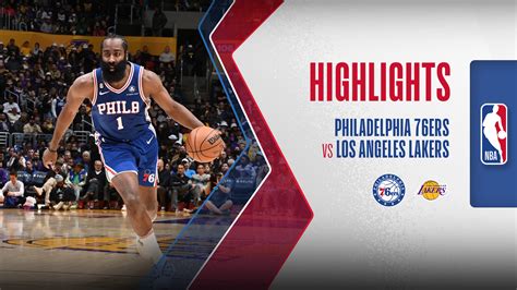 Philadelphia 76ers - Los Angeles Lakers Highlights | FPT Play