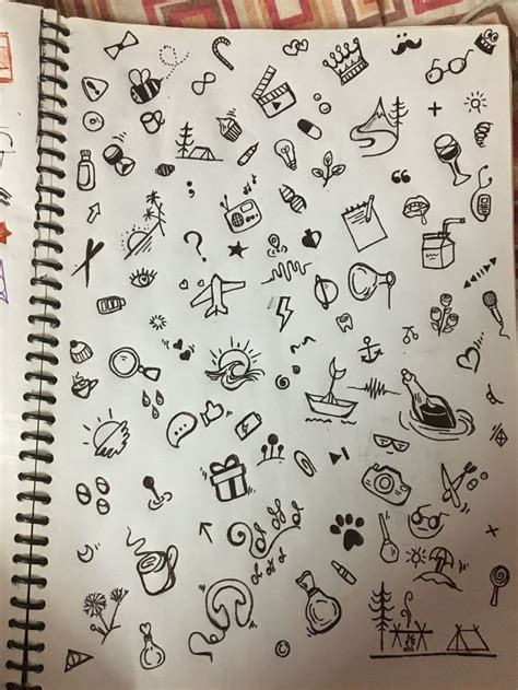 Simple Doodles for Your Notebook