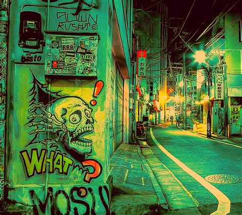 Green City, art, street, tokyo, HD wallpaper | Peakpx