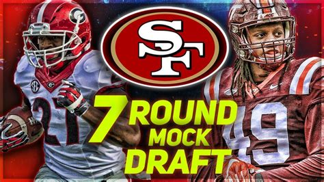 SAN FRANCISCO 49ERS 2018 MOCK DRAFT | Niners Draft 2 STEALS - YouTube