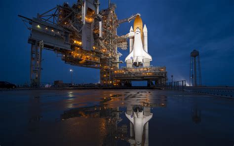 Reflections of NASA's Last Shuttle to Fly Space Wallpaper | Final ...