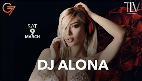 DJ ALONA March 9th at G7 Rooftop, Dolce by Wyndham Hollywood, 9 March to 10 March