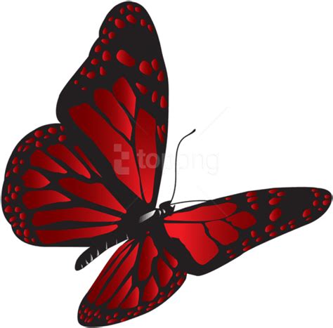 Download Red Butterfly Png Clipart Png Photo - Red Butterfly ...