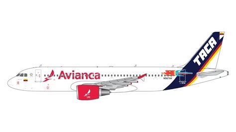 Avianca Airlines Airbus A320neo N567AV “TACA” retro livery Gemini Jets ...