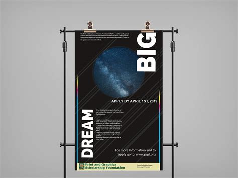 Dream Big Poster on Behance