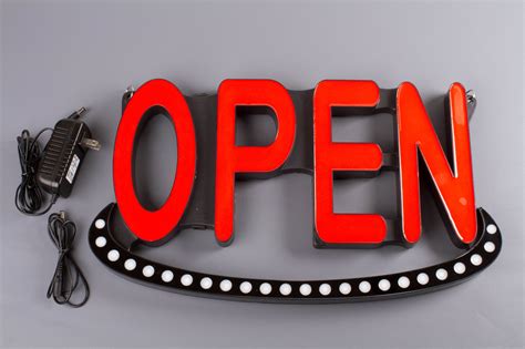 Open LED Neon Sign | LEDUpdates