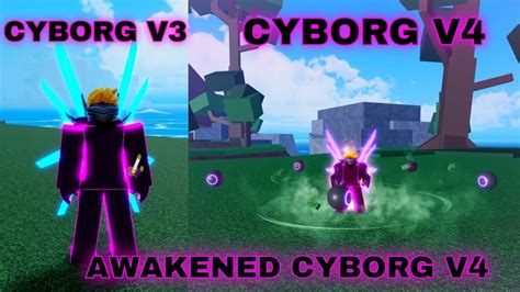 Getting Cyborg V4 with Full Upgrade ( Guild ) + Showcase In Blox Fruits - YouTube