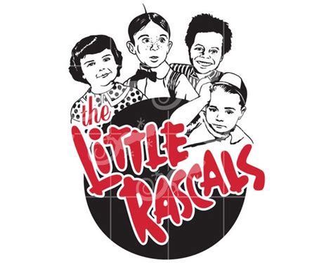 The Little Rascals SVG Darla Alfalfa Buckwheat Spanky | Etsy