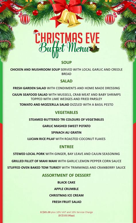 22+ Extraordinary Christmas Eve Menu Ideas For Buffet | Inspiratif Design