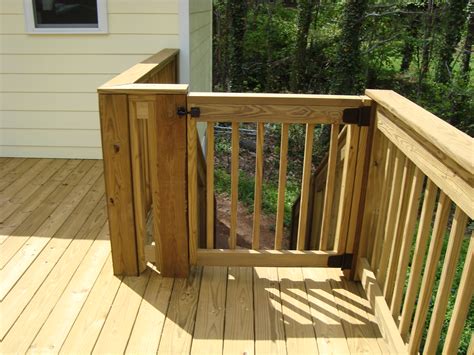 Gate For Deck Stairs • Decks Ideas