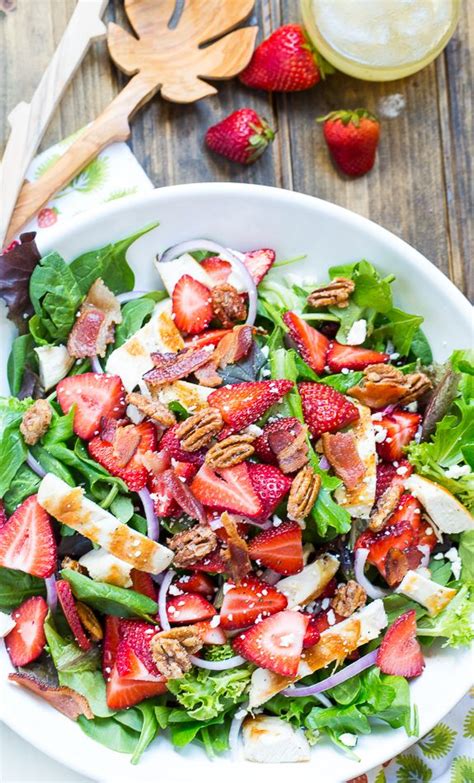 Indulge in the Refreshing Delights of Strawberry Fields Salad