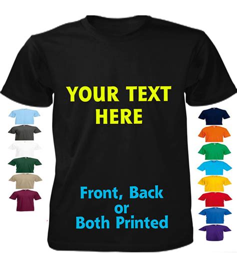 Custom T Shirt Printing With Picture - PRINTING CDR