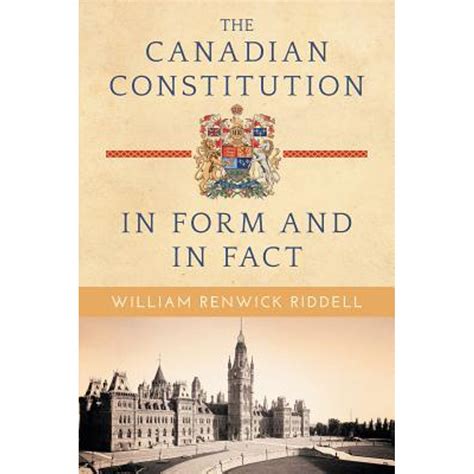 The Canadian Constitution in Form and in Fact - Walmart.com - Walmart.com