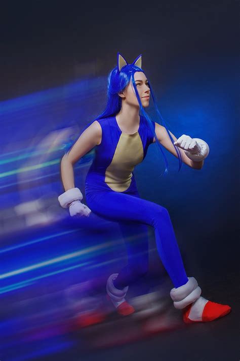 Sonic the Hedgehog Cosplay Costume, Sonic Video Game Cosplay, Sonic ...