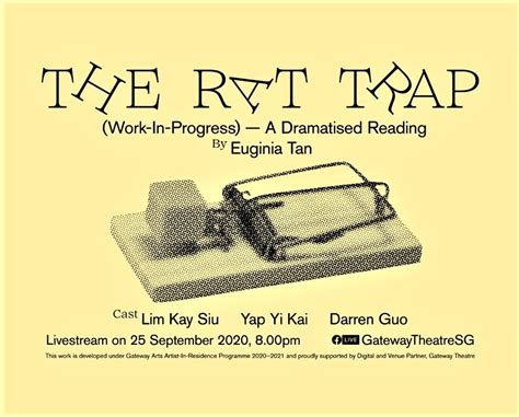 The Rat Trap (A Dramatised Reading)- Arts Republic | Arts Events Singapore