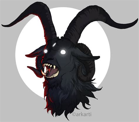 Demon Goat by Arkarti on DeviantArt