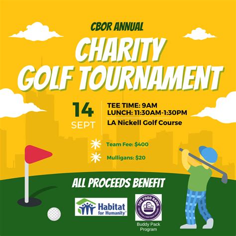 2023 Charity Golf Tournament - Columbia Board Of REALTORS® | CBOR