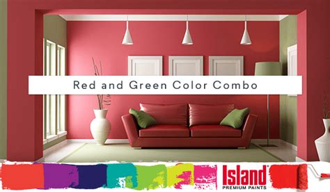 Red & Green Color Combo | Island Paints