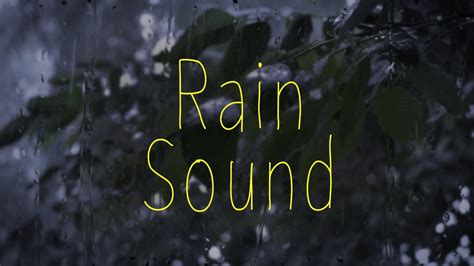 RELAXING music RAIN sound - NATURE sounds - YouTube