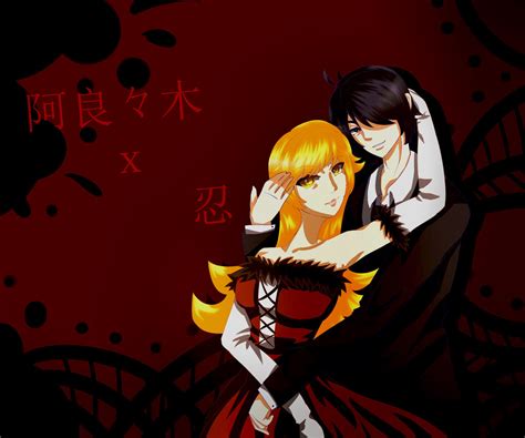 Araragi and Shinobu by 6010-JN on DeviantArt