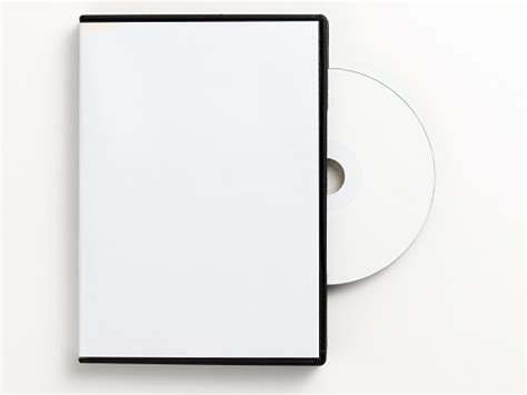 Blank White Dvd Case With Blank Dvd Stock Photo - Download Image Now ...