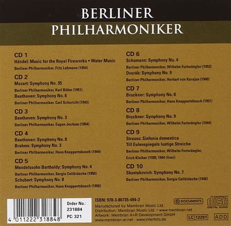 Berliner Philharmoniker (10 CDs) – ClassicSelect World