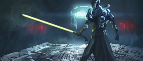 ArtStation - 71/100- Sith Acolyte AKA Lens Flare Galore!