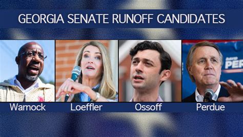 What to know about the four Georgia Senate candidates - CBS News