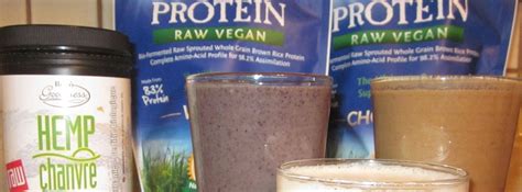 Vegan Protein Shakes with Hemp Protein and SunWarrior – 4 RecipesRobins Key